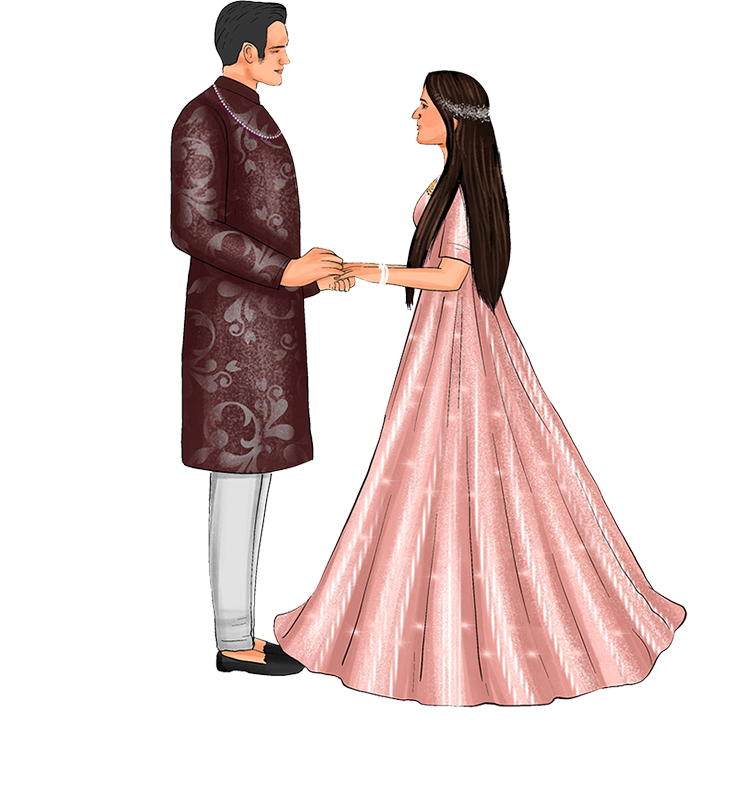 Mayank and Anjali, together